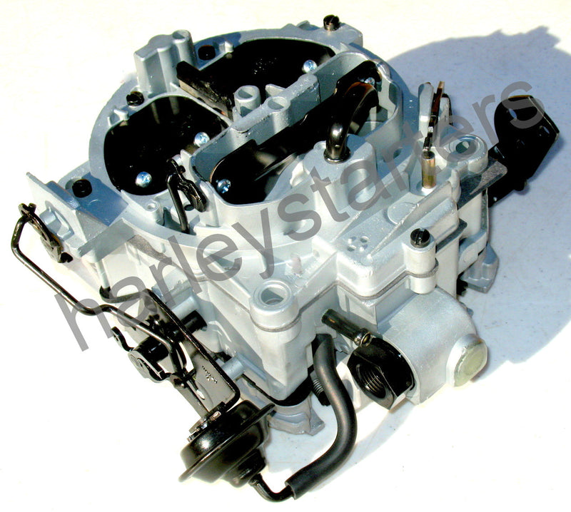 MARINE CARBURETOR ROCHESTER QUADRAJET MERCRUISER 305 5.0L MIE 230 SILVER AND BLACK