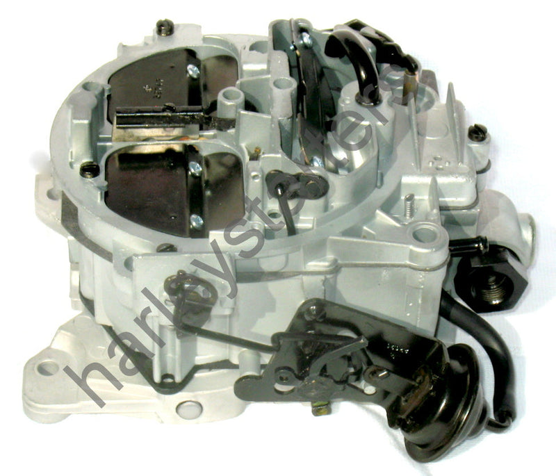 MARINE CARBURETOR QUADRAJET ROCHESTER 4MV 17086115 CHRYSLER 318 ENG SILVER AND BLACK