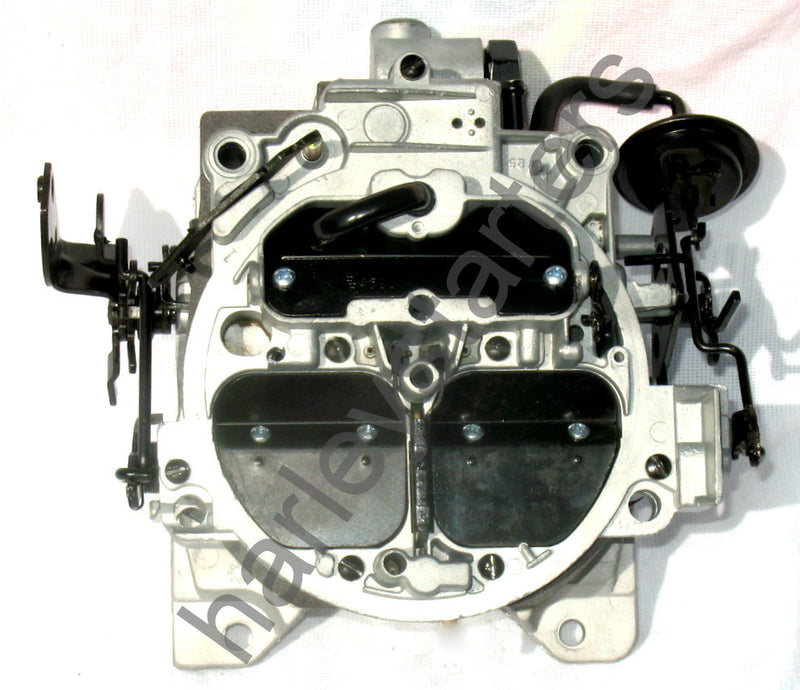 MARINE CARBURETOR QUADRAJET ROCHESTER 4MV 17086115 CHRYSLER 318 ENG SILVER AND BLACK