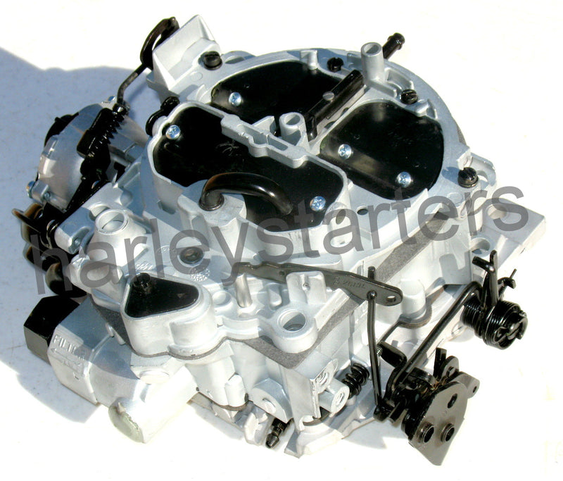 MARINE CARBURETORS ROCHESTER QUADRAJET MERC 350 MIE 5.7 17085013 ELECTRIC CHOKE SILVER AND BLACK