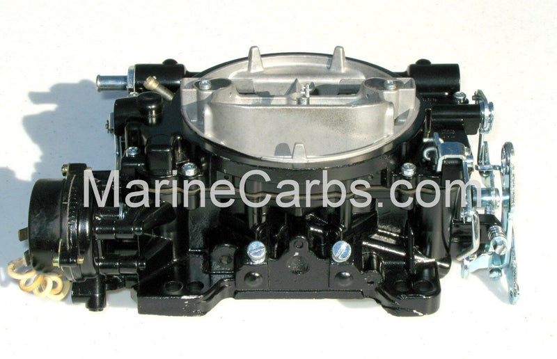 MARINE CARBURETOR WEBER 4 BBL REPLACES 9665S V8 5.7 MERCRUISER ELECTRIC CHOKE - Marine Carburetors